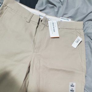Old Navy Men Beige Dress Shorts